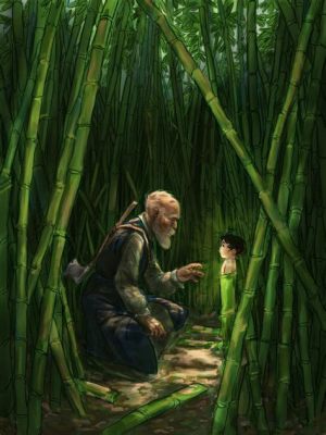 The Tale of the Bamboo Cutter - A Celestial Being Descends to Earth and Learns About Humanity